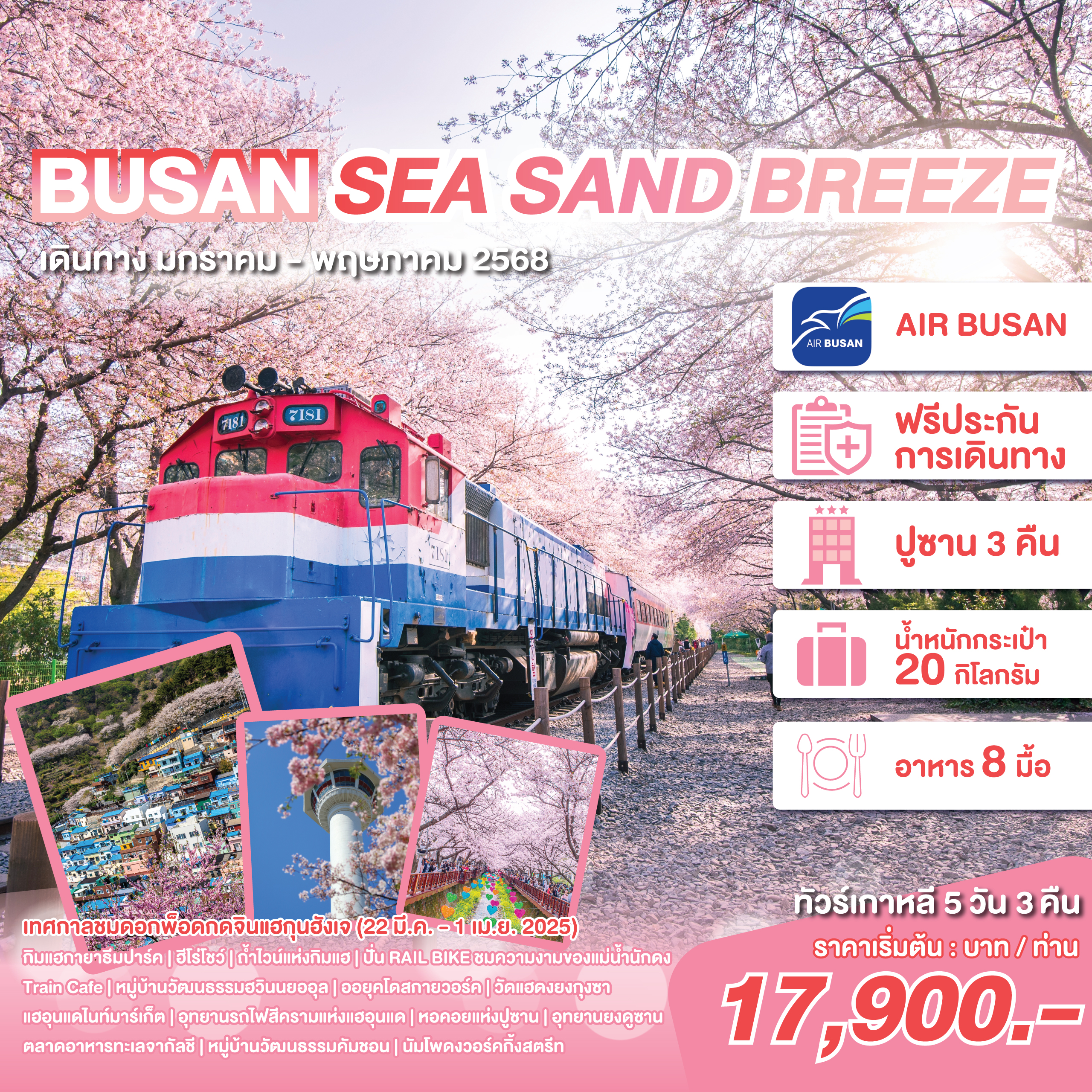 ทัวร์เกาหลี-BUSAN-SEA-SAND-BREEZE-5วัน-3คืน